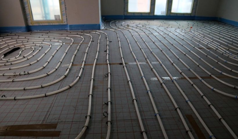 A padlófűtés szerelés